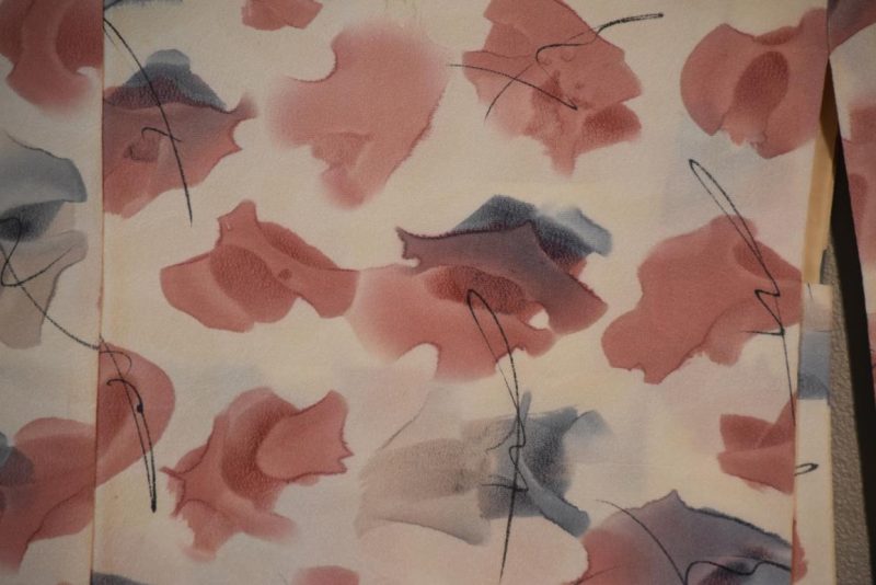 Japanese Vintage Silk Haori Jacket - Image 2