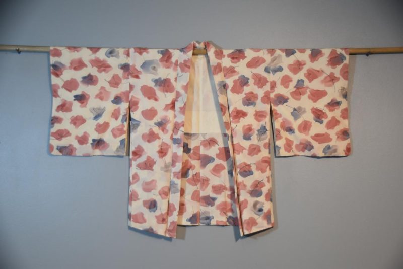 Japanese Vintage Silk Haori Jacket - Image 5