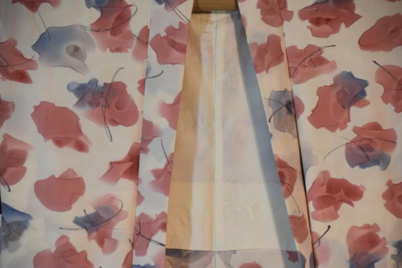 Japanese Vintage Silk Haori Jacket - Image 4