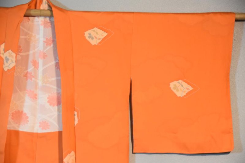 Japanese Vintage Silk Haori Jacket - Image 8