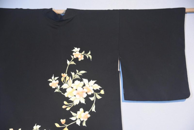 Japanese Vintage Silk Haori Jacket - Image 5
