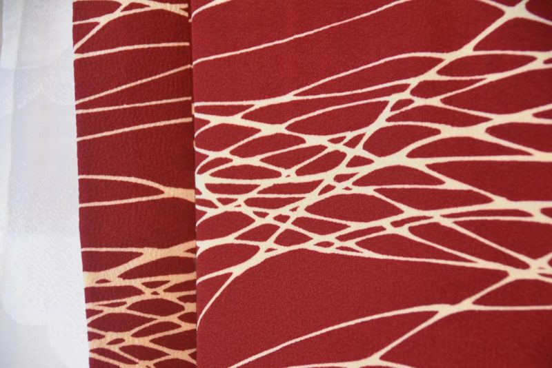 Vintage Japanese Silk Haori Jacket - Image 3