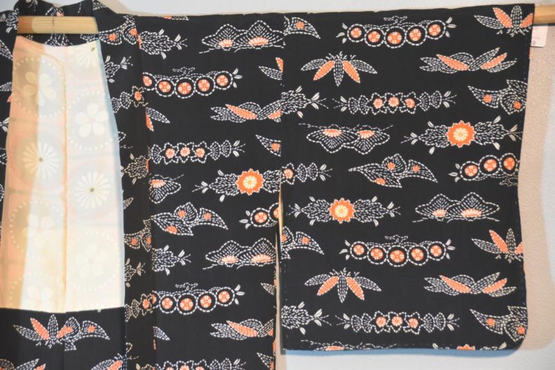 Japanese Vintage Silk Haori Jacket - Image 6