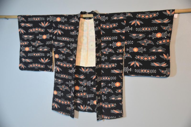 Japanese Vintage Silk Haori Jacket - Image 5