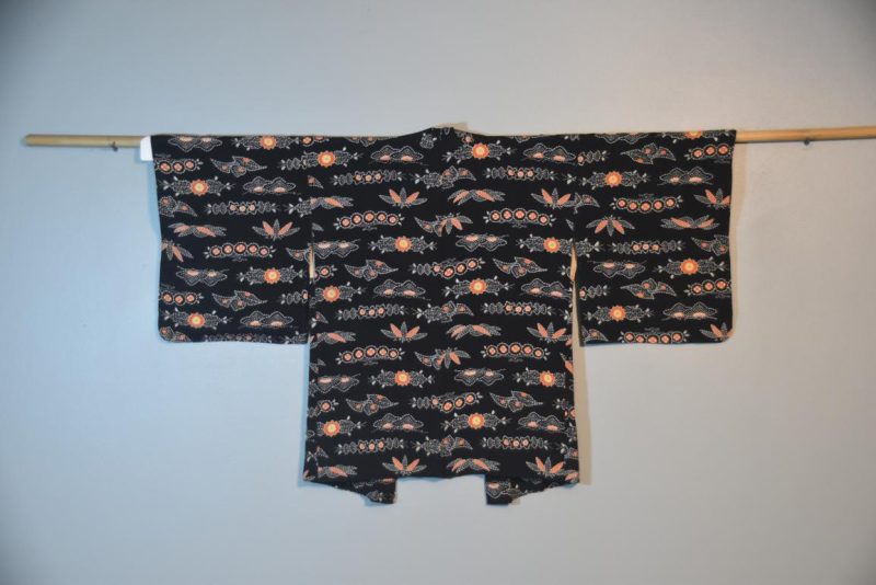 Japanese Vintage Silk Haori Jacket - Image 4