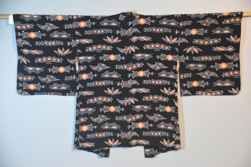 Japanese Vintage Silk Haori Jacket - Image 3