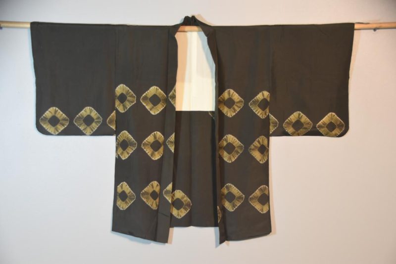 Japanese Vintage Silk Haori Jacket - Image 2