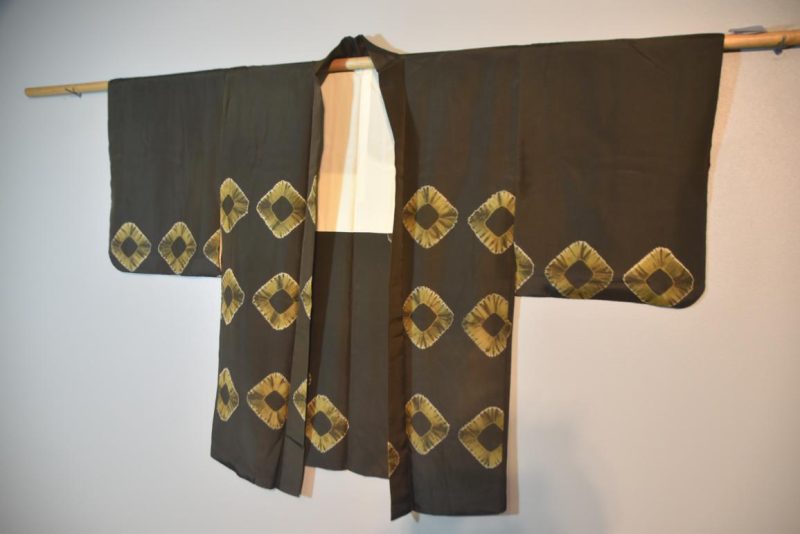 Japanese Vintage Silk Haori Jacket - Image 6