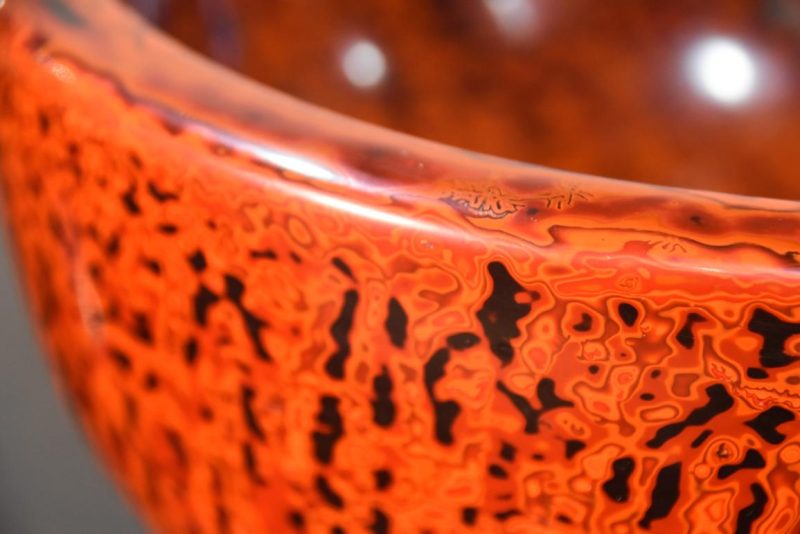 Wakasa Lacquer Bowl Width:236mm - Image 2