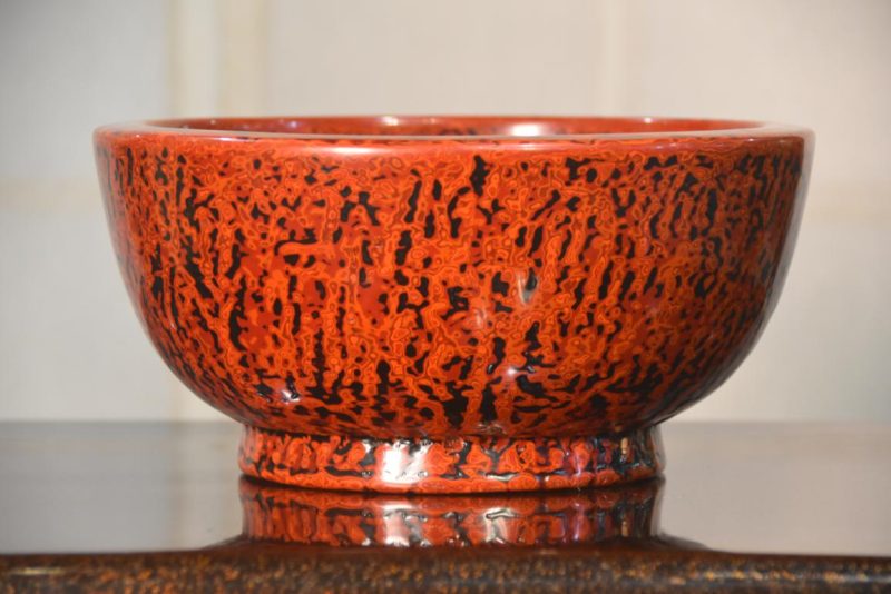 Wakasa Lacquer Bowl Width:236mm - Image 5