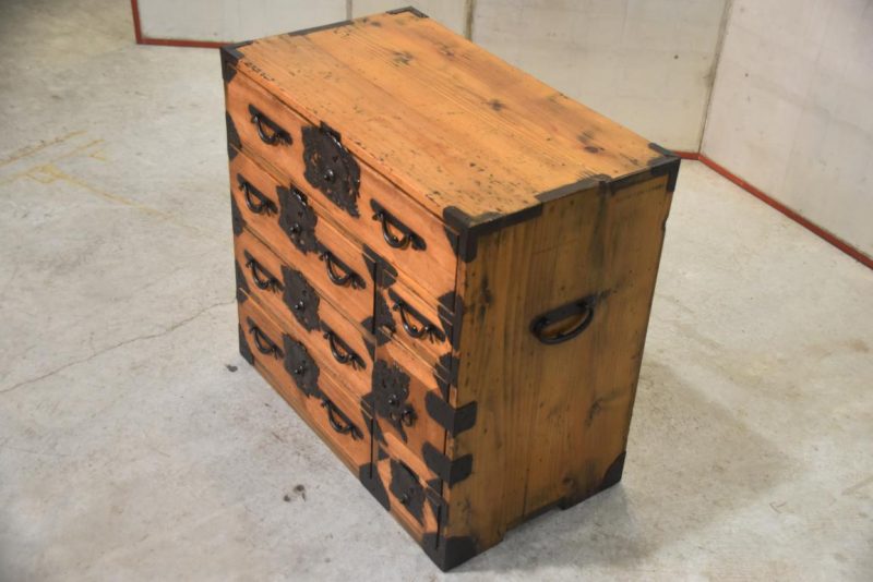 Antique Ko Dansu Small Chest Width:660mm's - Image 8