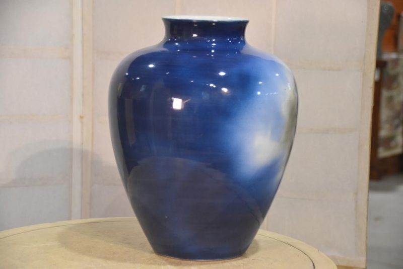 Mt Fuji Pottery Vase Height:375mm - Image 6