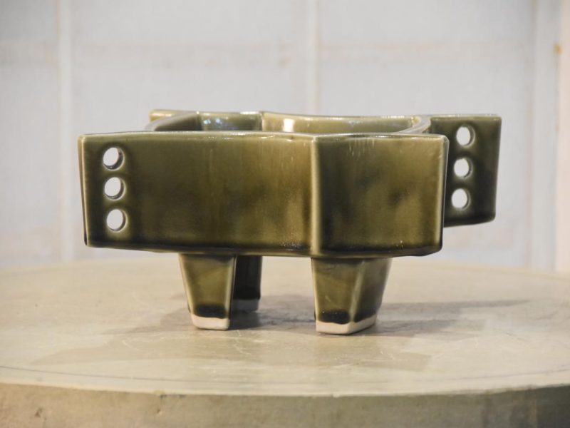 Japanese Ceramic Ikebana Vase
