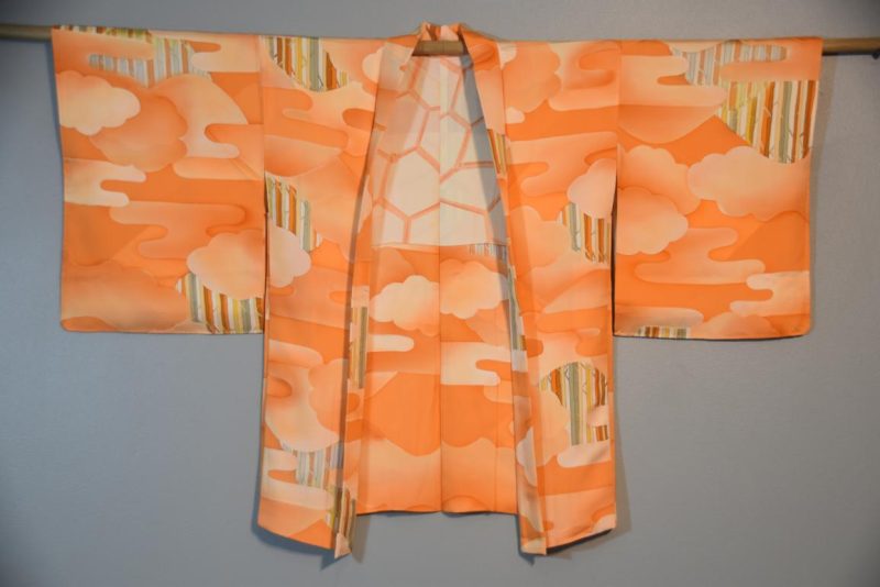 Japanese Vintage Silk Haori Jacket - Image 4