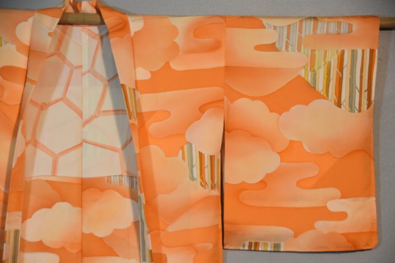 Japanese Vintage Silk Haori Jacket - Image 6