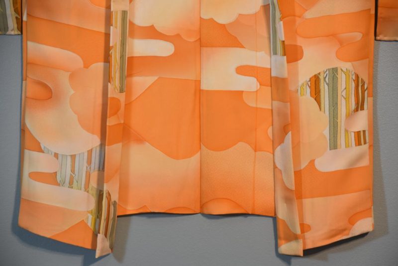 Japanese Vintage Silk Haori Jacket - Image 5