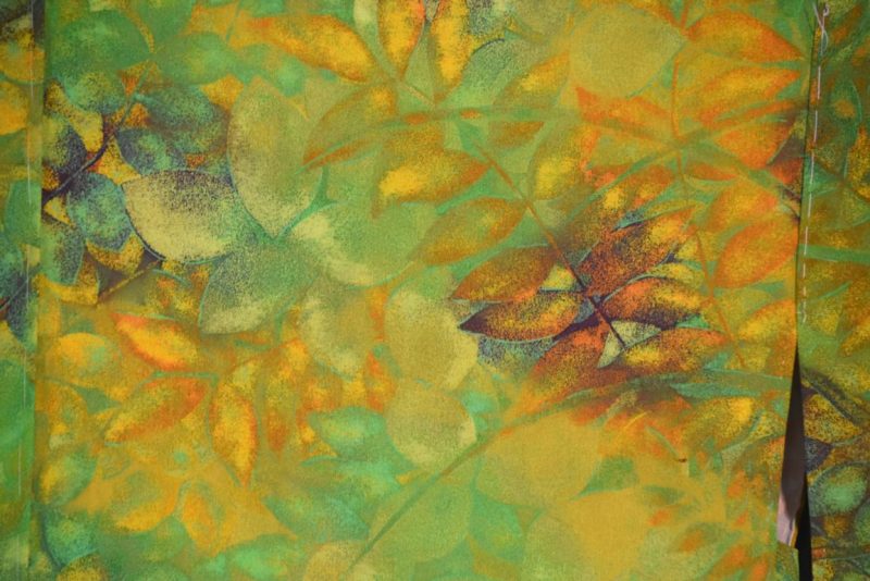 Japanese Vintage Silk Haori Jacket - Image 2
