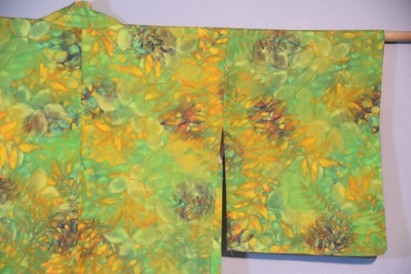 Japanese Vintage Silk Haori Jacket - Image 6