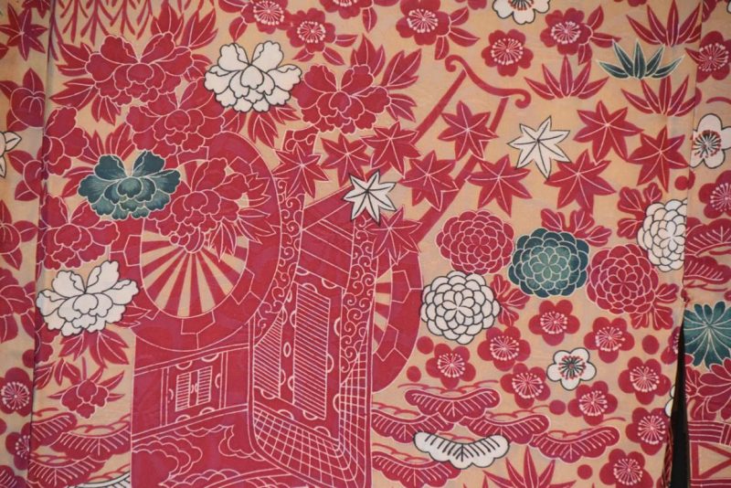 Japanese Vintage Silk Haori Jacket - Image 5