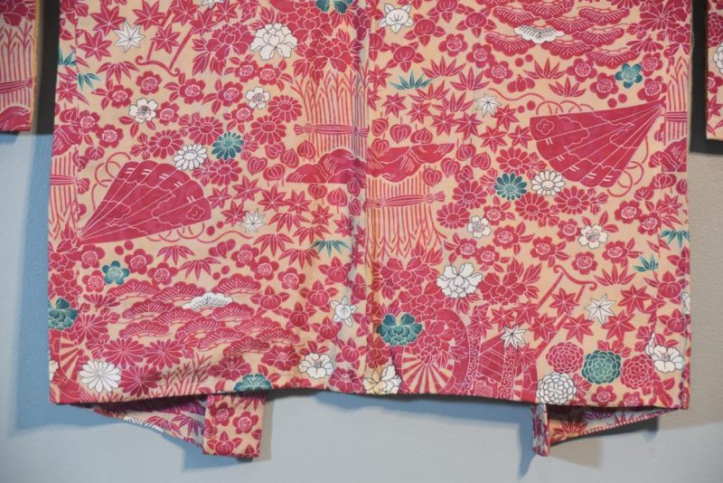 Japanese Vintage Silk Haori Jacket - Image 9