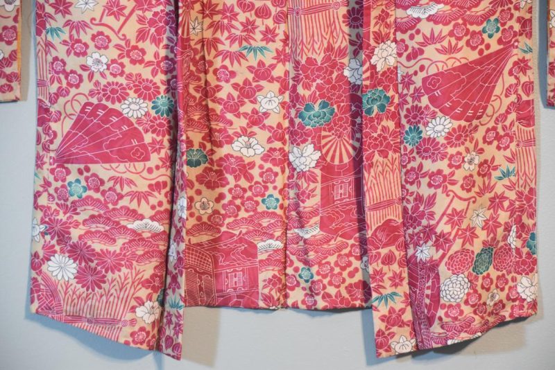 Japanese Vintage Silk Haori Jacket - Image 7