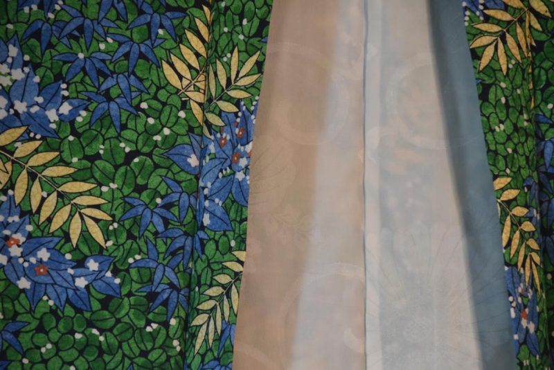 Japanese Vintage Silk Haori Jacket - Image 4