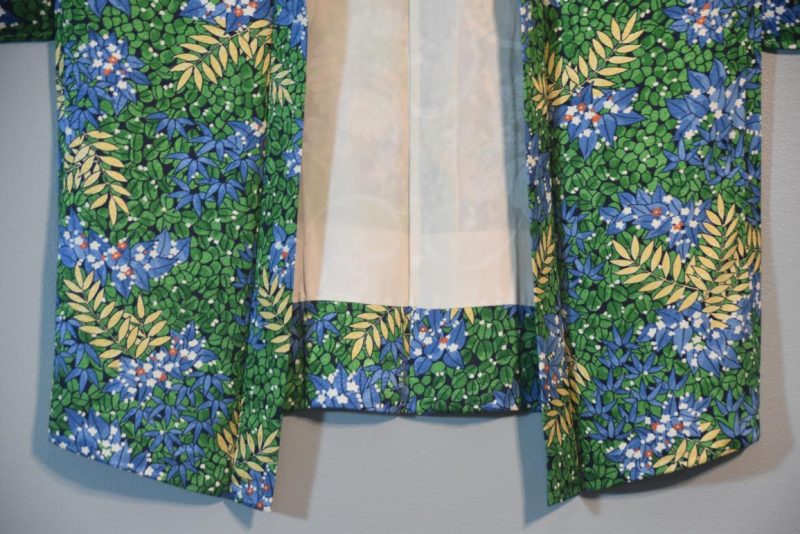 Japanese Vintage Silk Haori Jacket - Image 6