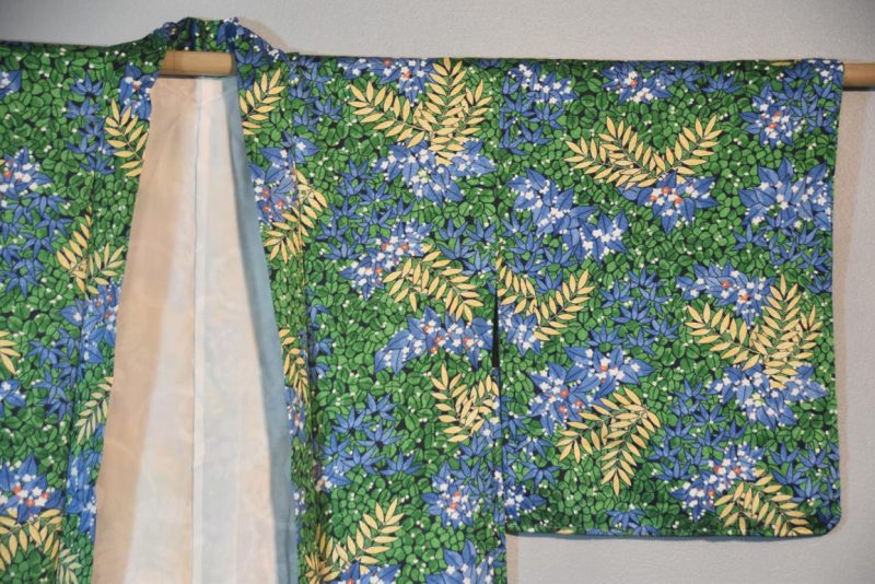 Japanese Vintage Silk Haori Jacket - Image 5