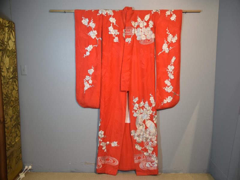 Japanese Vintage Wedding Kimono - Image 11