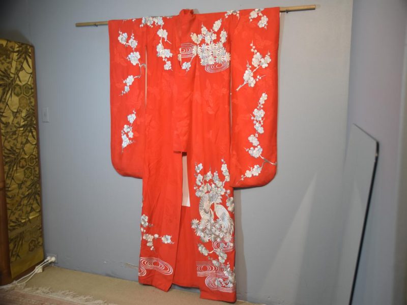 Japanese Vintage Wedding Kimono - Image 5
