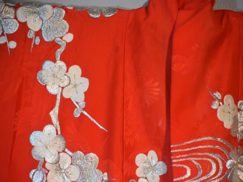 Japanese Vintage Wedding Kimono - Image 4