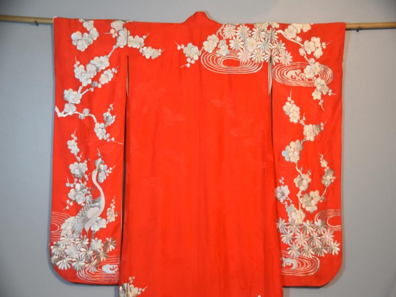 Japanese Vintage Wedding Kimono - Image 3