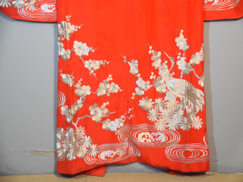 Japanese Vintage Wedding Kimono - Image 19