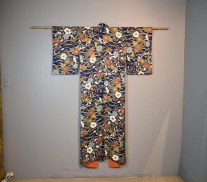 Japanese Vintage Silk Kimono