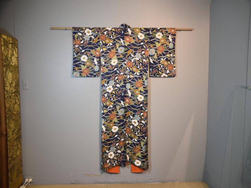 Japanese Vintage Silk Kimono