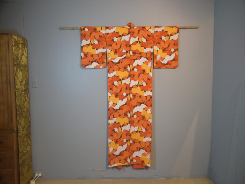 Japanese Vintage Silk Kimono