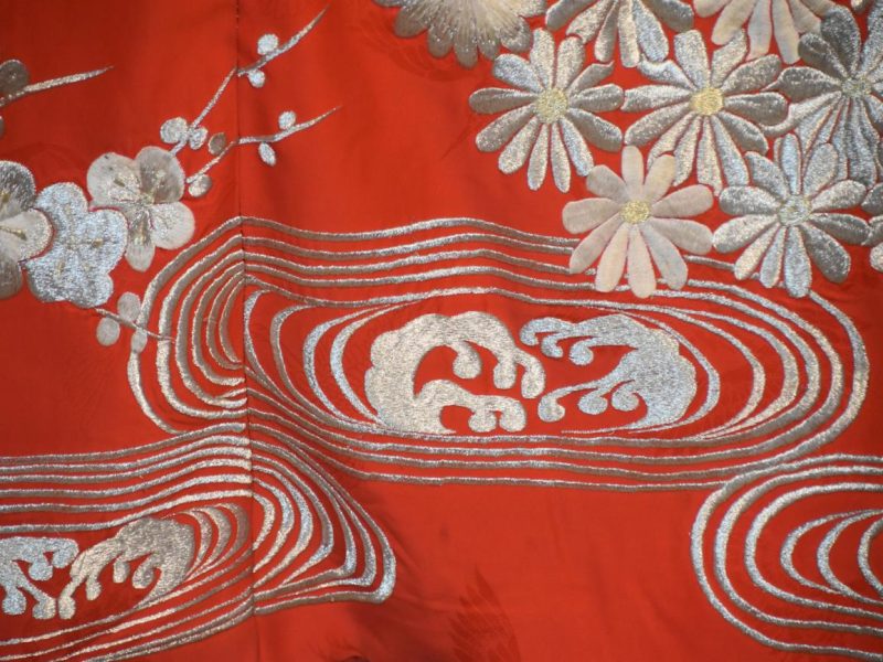 Japanese Vintage Wedding Kimono - Image 15