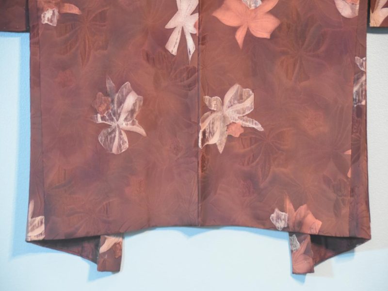 Japanese Vintage Silk Jacquard Haori Jacket - Image 6