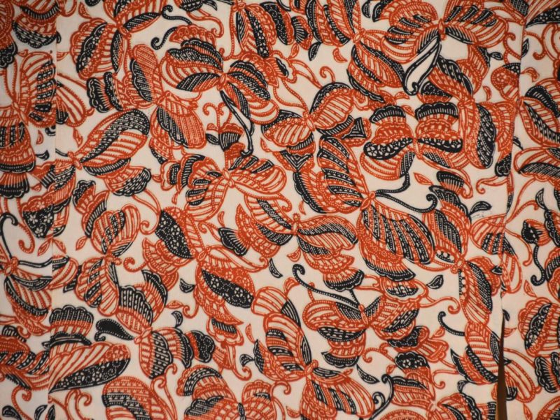 Japanese Vintage Silk Haori Jacket - Image 2