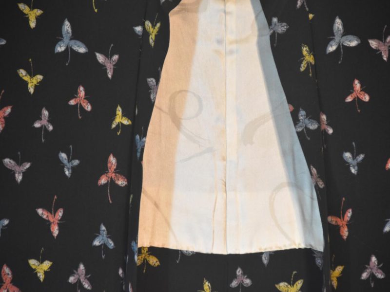 Japanese Vintage Silk Haori Jacket - Image 3