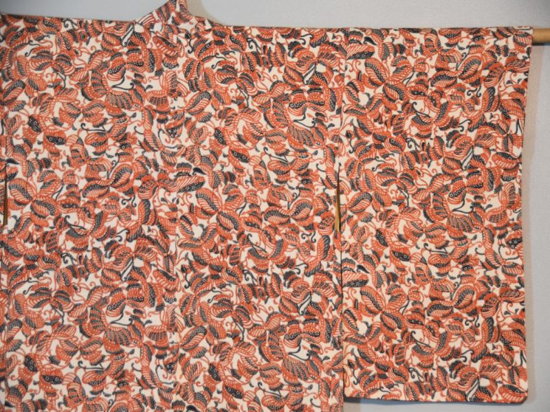 Japanese Vintage Silk Haori Jacket - Image 8