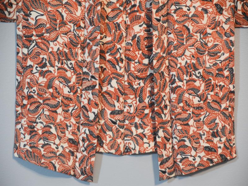 Japanese Vintage Silk Haori Jacket - Image 5