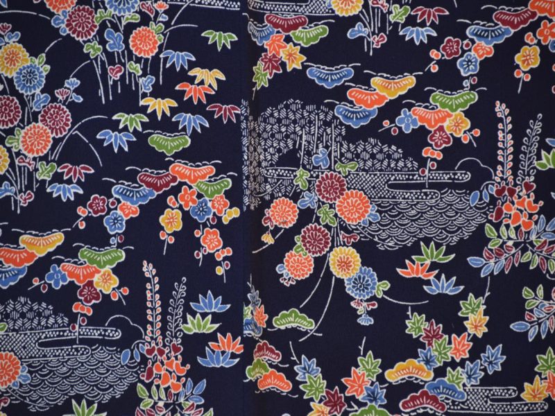 Japanese Silk Kimono - Image 2