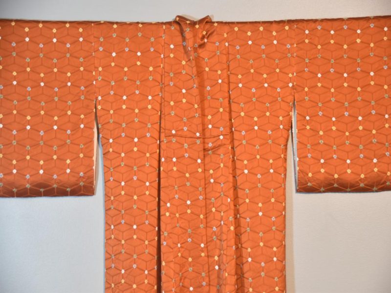 Japanese Silk Vintage Kimono - Image 4