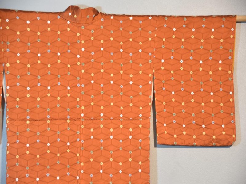 Japanese Silk Vintage Kimono - Image 5