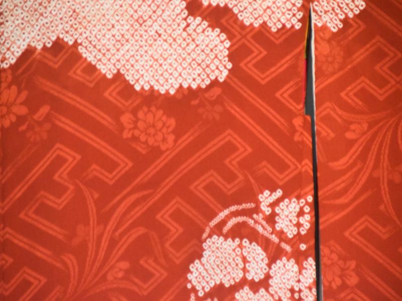Japanese Silk Shibori Haori - Image 6