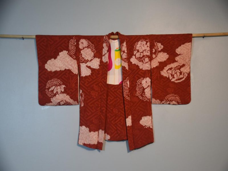 Japanese Silk Shibori Haori - Image 5