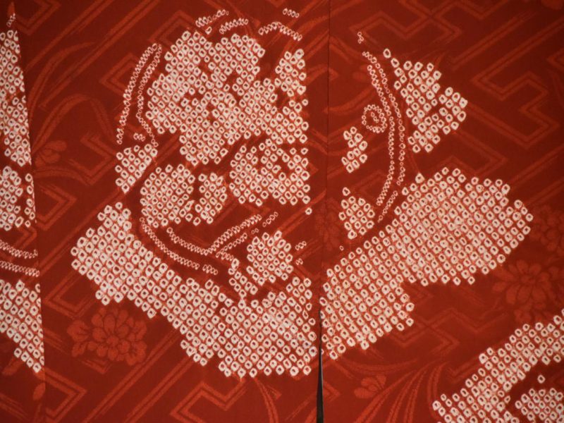 Japanese Silk Shibori Haori - Image 3