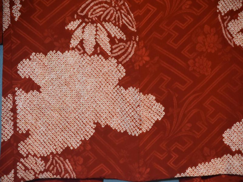 Japanese Silk Shibori Haori - Image 2