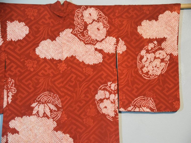 Japanese Silk Shibori Haori - Image 7